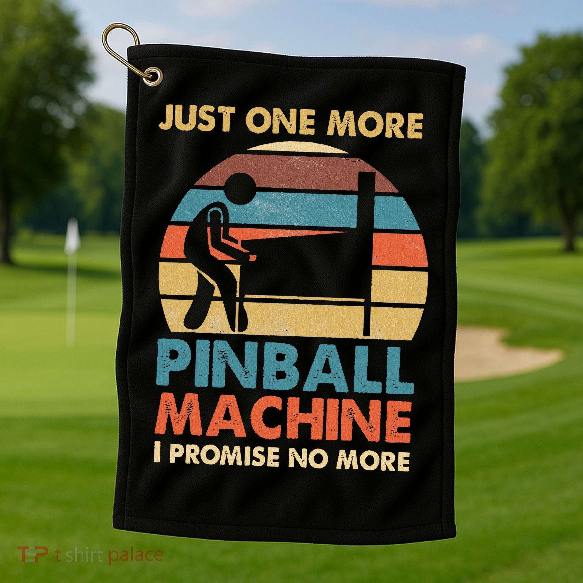 Pinball Lovers Pub Sports Pinball Golf Towel