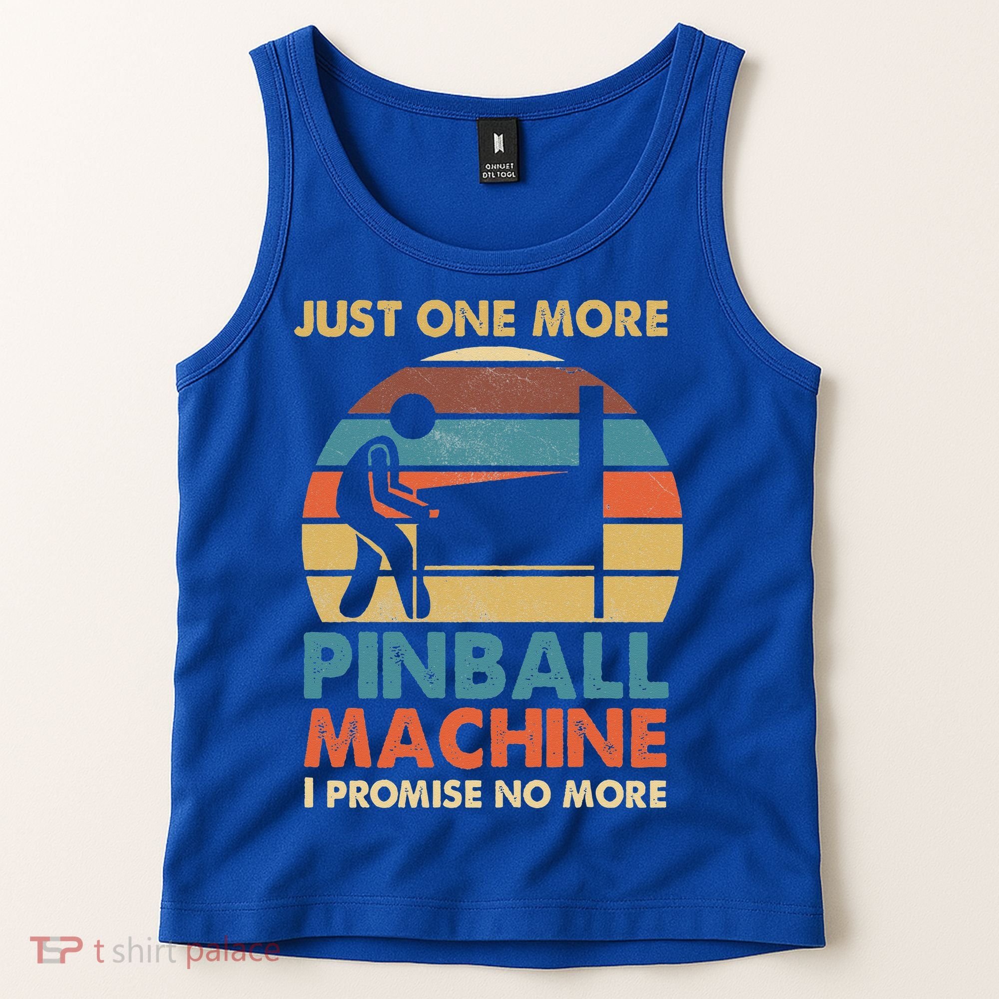 Pinball Lovers Pub Sports Pinball Tank Top