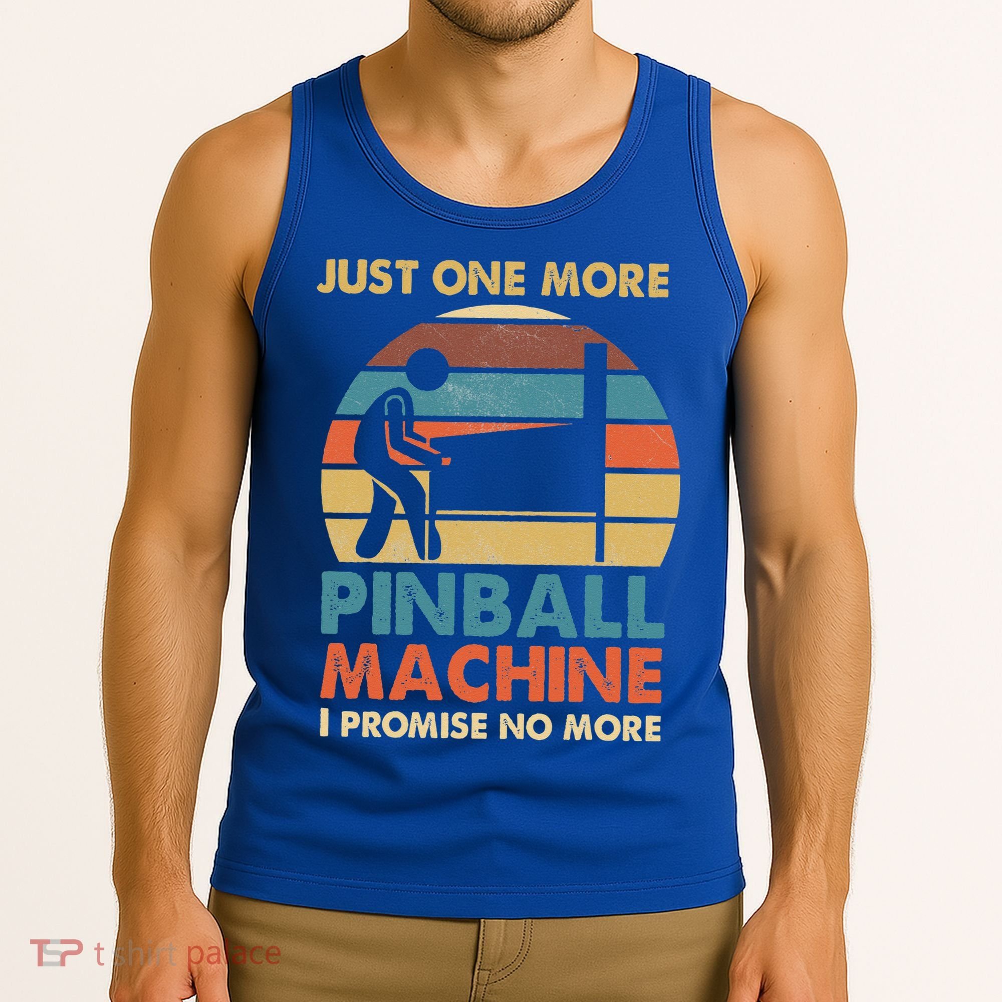 Pinball Lovers Pub Sports Pinball Tank Top