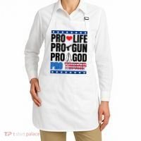 Pro Life Pro Gun Pro God Pro Trump Apron thumb 2