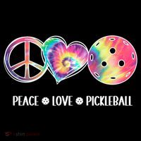 Peace Love Pickleball Funny Pickleball Tie Dye Great Gift Coffee Mug thumb 5