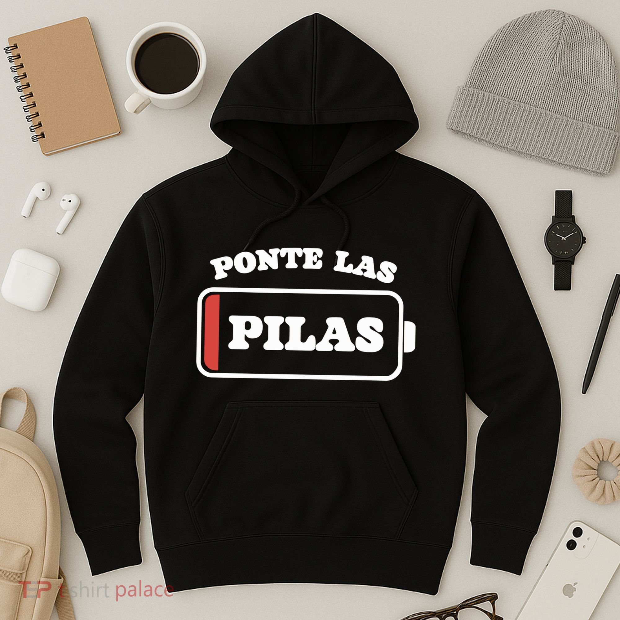 Ponte Las Pilas Dead Battery Hoodie