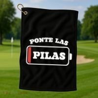 Ponte Las Pilas Dead Battery Golf Towel thumb 1
