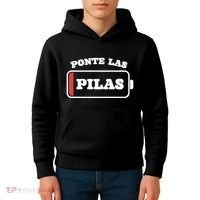 Ponte Las Pilas Dead Battery Kids Hoodie thumb 4