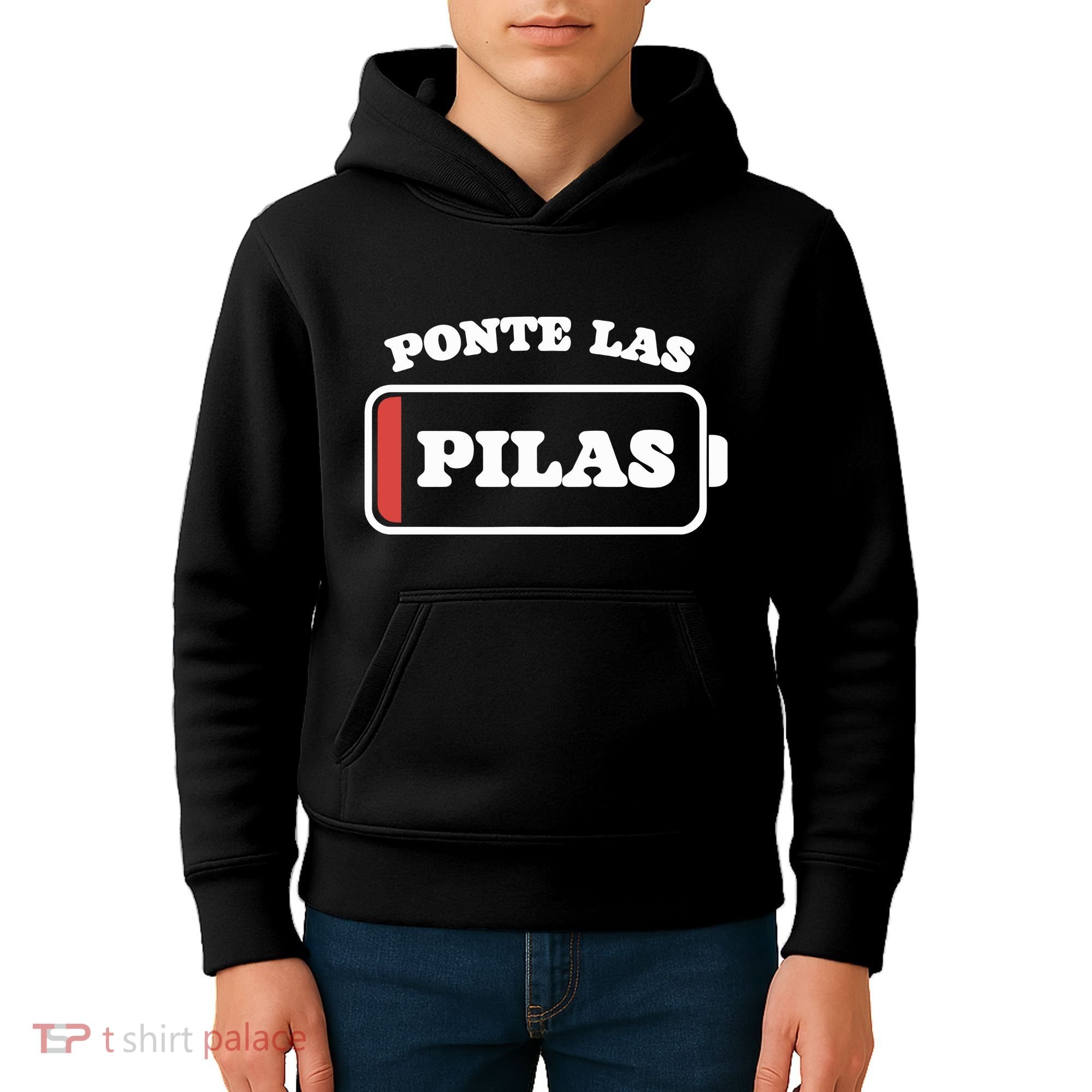 Ponte Las Pilas Dead Battery Kids Hoodie