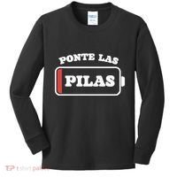 Ponte Las Pilas Dead Battery Kids Long Sleeve Shirt thumb 0