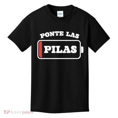 Ponte Las Pilas Dead Battery Kids T-Shirt