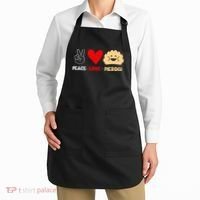 Peace Love Pierogi Apron thumb 2