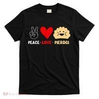 Peace Love Pierogi T-Shirt thumb 0