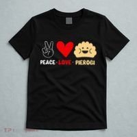 Peace Love Pierogi T-Shirt thumb 5