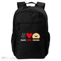 Peace Love Pierogi Backpack thumb 0