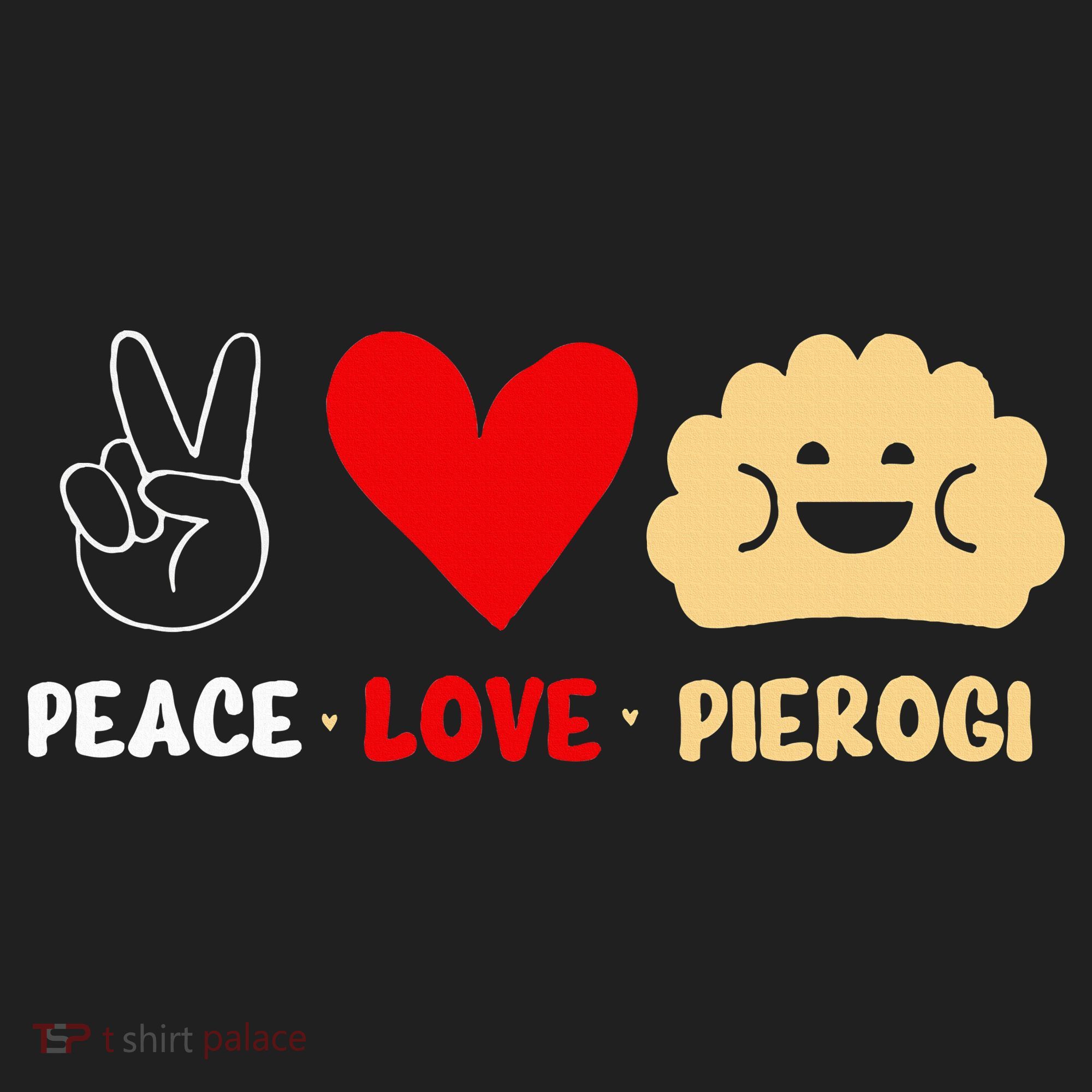 Peace Love Pierogi Beanie