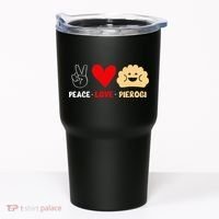 Peace Love Pierogi Tumbler thumb 0