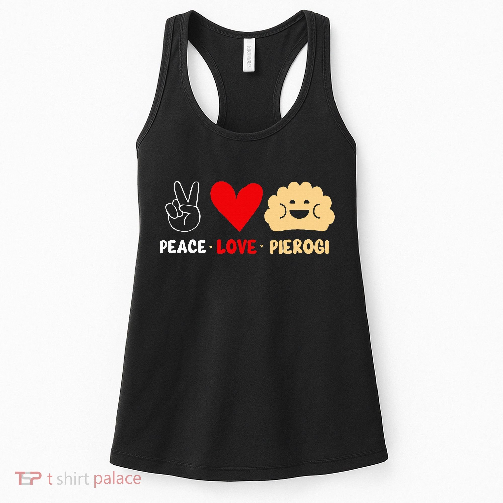 Peace Love Pierogi Women's Tank Top