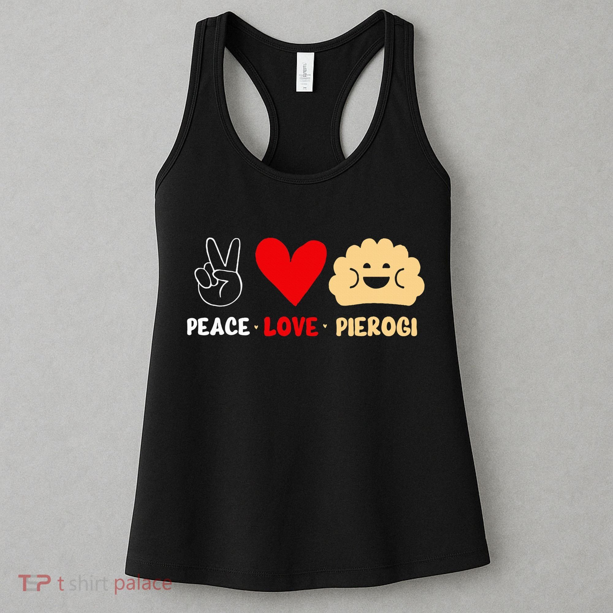 Peace Love Pierogi Women's Tank Top