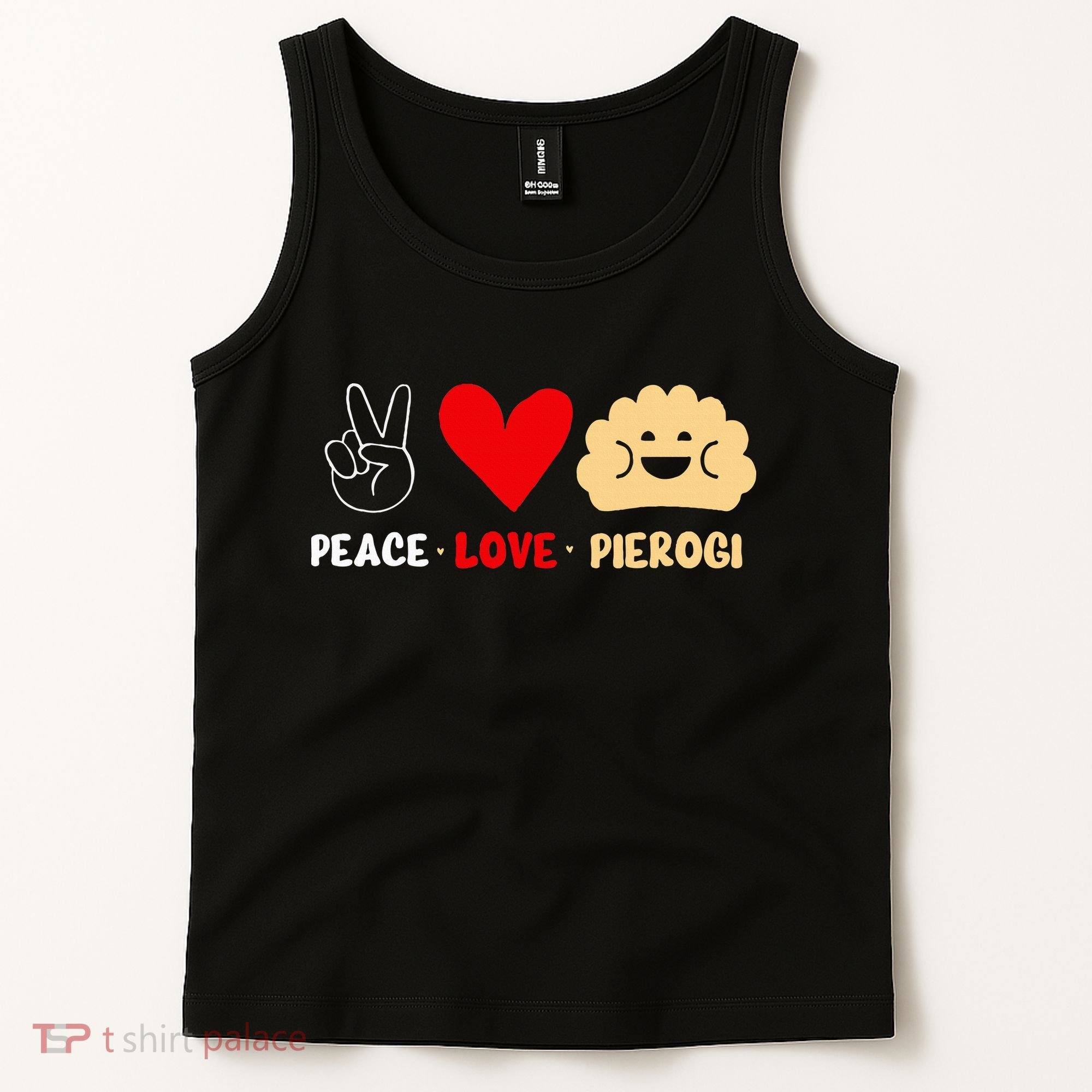 Peace Love Pierogi Tank Top