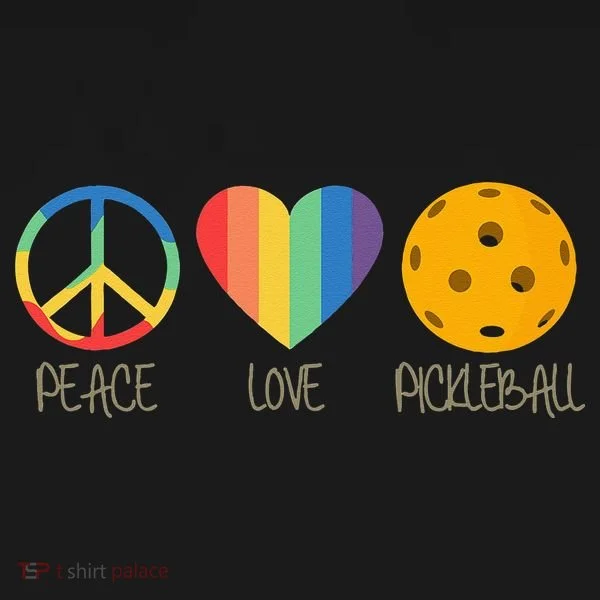 Peace Love Pickleball T-Shirt