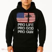 Pro Life Pro God Pro Gun Conservative Hoodie thumb 2