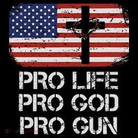 Pro Life Pro God Pro Gun Conservative Coaster thumb 2