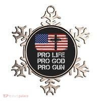 Pro Life Pro God Pro Gun Conservative Ornament thumb 0