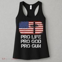 Pro Life Pro God Pro Gun Conservative Women's Tank Top thumb 3