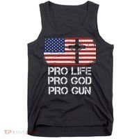 Pro Life Pro God Pro Gun Conservative Tank Top thumb 0