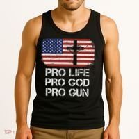 Pro Life Pro God Pro Gun Conservative Tank Top thumb 3