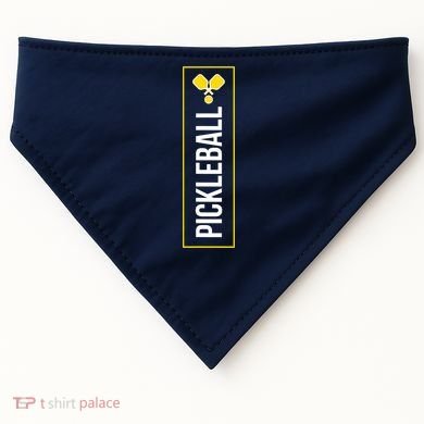 Pickleball Lovers USA-Made Doggie Bandana
