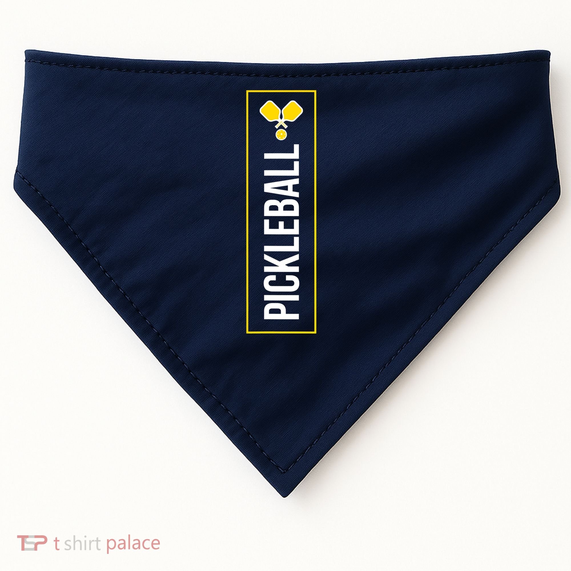 Pickleball Lovers USA-Made Doggie Bandana