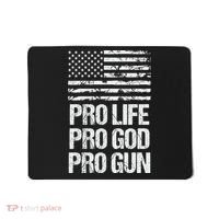 Pro Life Pro God Pro Gun Christian Conservative Mousepad thumb 0