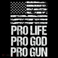 Pro Life Pro God Pro Gun Christian Conservative Mousepad thumb 1