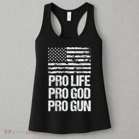 Pro Life Pro God Pro Gun Christian Conservative Women's Tank Top thumb 3