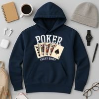 Poker Lucky Poker Player Gambling Funny Poker Hoodie thumb 3