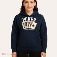 Poker Lucky Poker Player Gambling Funny Poker Hoodie thumb 5