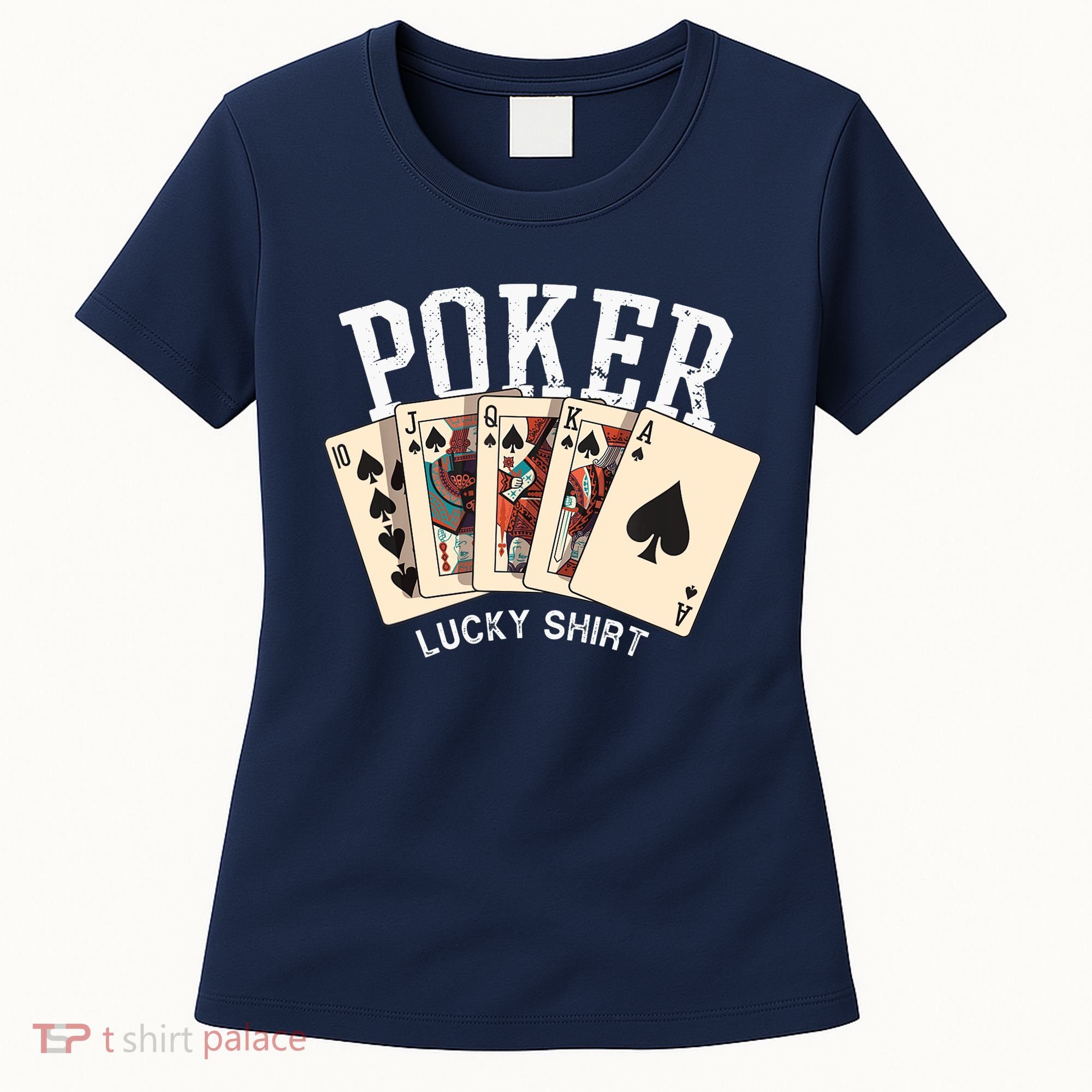 Poker Lucky Poker Player Gambling Funny Poker Women's T-Shirt