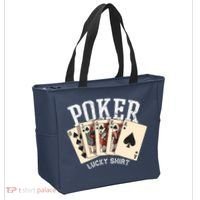 Poker Lucky Poker Player Gambling Funny Poker Tote Bag thumb 2