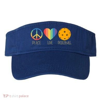 Peace Love Pickleball Gift Visor
