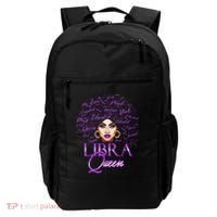 Purple Libra Queen Lady September Birthday Cute Gift Backpack thumb 0