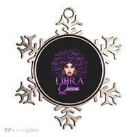 Purple Libra Queen Lady September Birthday Cute Gift Ornament thumb 0