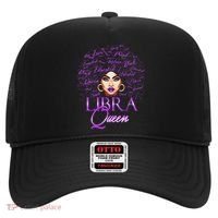 Purple Libra Queen Lady September Birthday Cute Gift Hat thumb 0