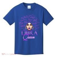 Purple Libra Queen Lady September Birthday Cute Gift Kids T-Shirt thumb 0