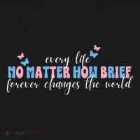 Pregnancy Loss Remembrance No Matter How Brief For Wo Mom Backpack thumb 2