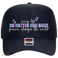 Pregnancy Loss Remembrance No Matter How Brief For Wo Mom Hat thumb 0