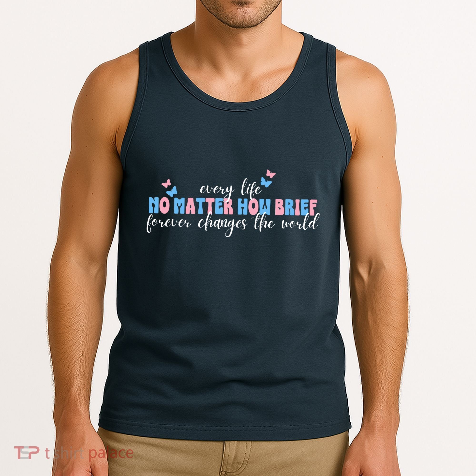 Pregnancy Loss Remembrance No Matter How Brief For Wo Mom Tank Top
