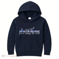 Pregnancy Loss Remembrance No Matter How Brief For Wo Mom Kids Hoodie thumb 0