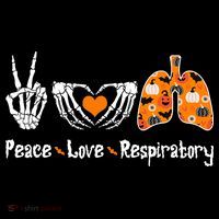 Peace Love Respiratory Therapist Skeleton Halloween Costume Coffee Mug thumb 5