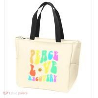 Peace Love Recovery Retro Sober Celebration Tote Bag thumb 3
