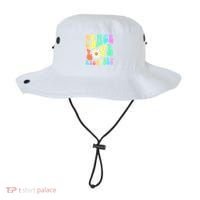 Peace Love Recovery Retro Sober Celebration Bucket Hat thumb 0