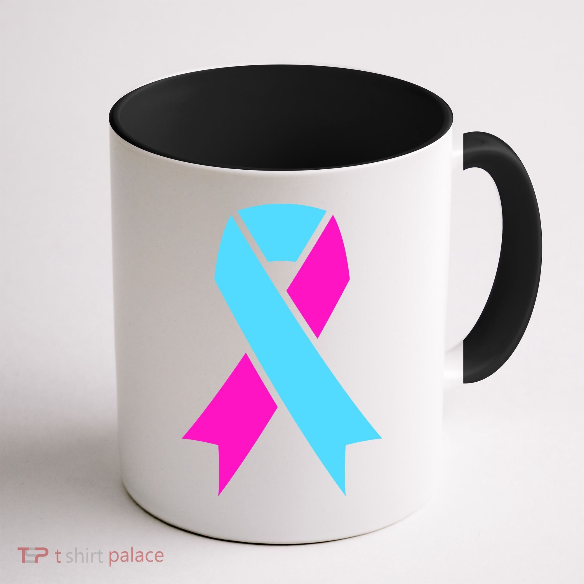 Pro Life Ribbon Pregnancy Infant Loss Awareness Stop Abortion Coffee Mug