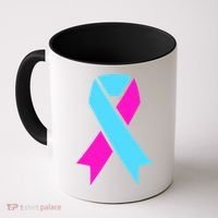 Pro Life Ribbon Pregnancy Infant Loss Awareness Stop Abortion Coffee Mug thumb 0
